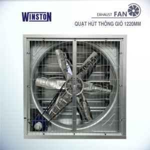 quạt hút thông gió công nghiệp vuông 1220
