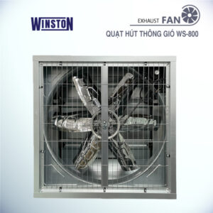 Quạt Thông Gió Vuông 800x800 Winston Cho Nhà Xưởng